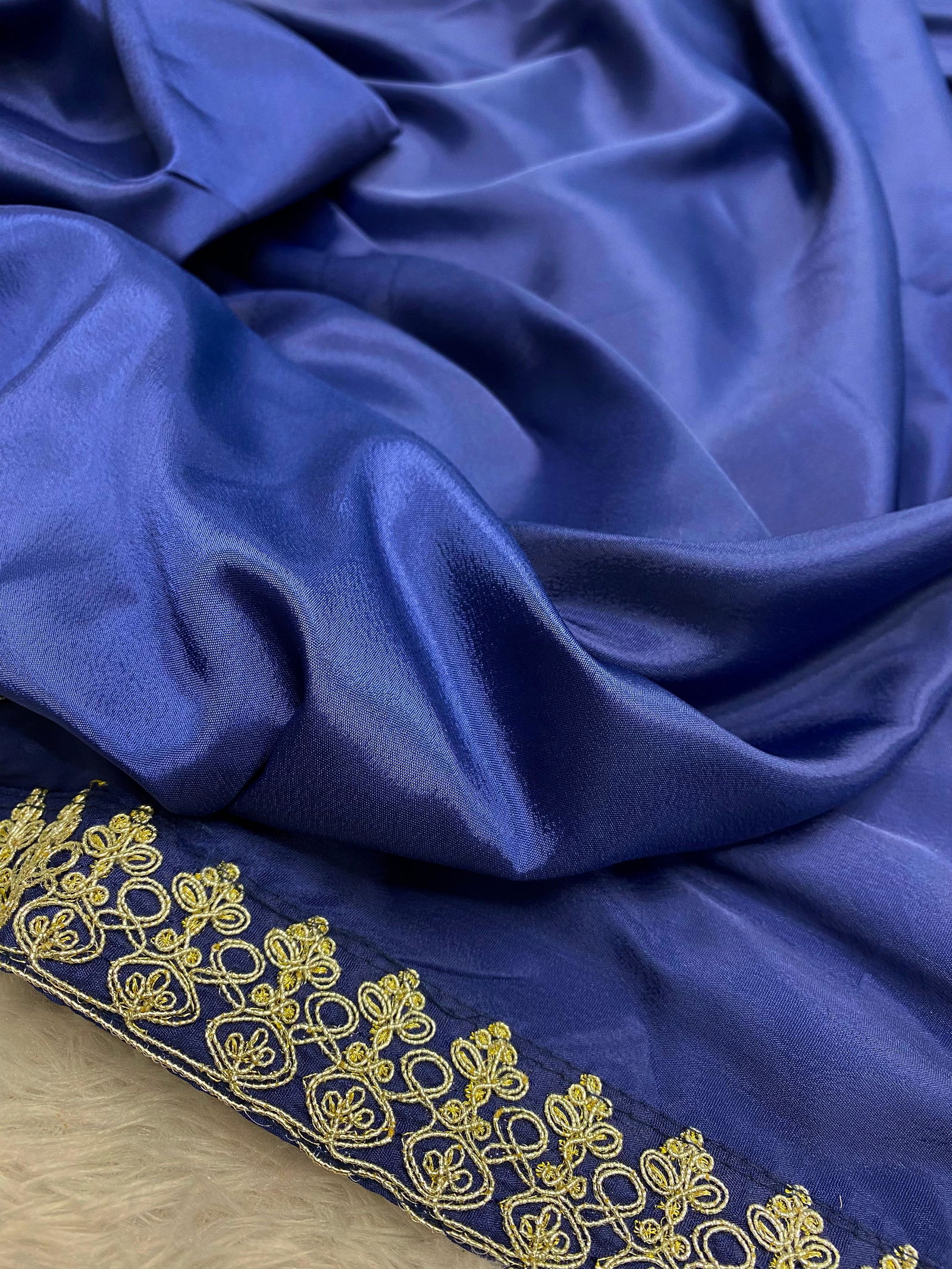 LG 1799 Embroidery Cording Lace Crepe Silk Sarees Catalog